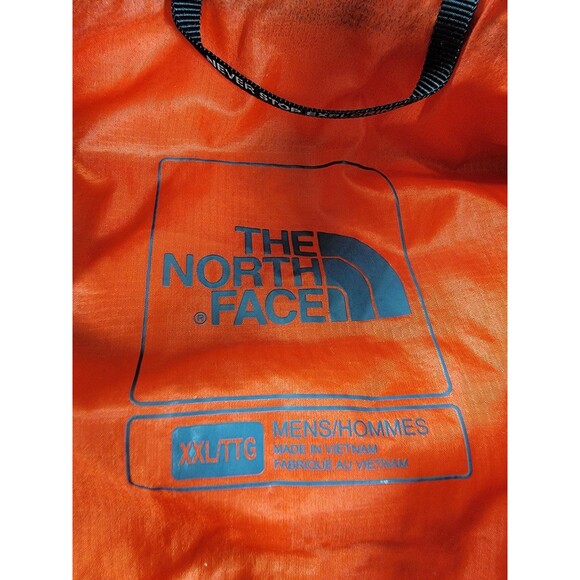 The North Face Vest Mens 2XL Gray Orange Quilted Insulated Lightweight Puffer - Picture 2 of 12